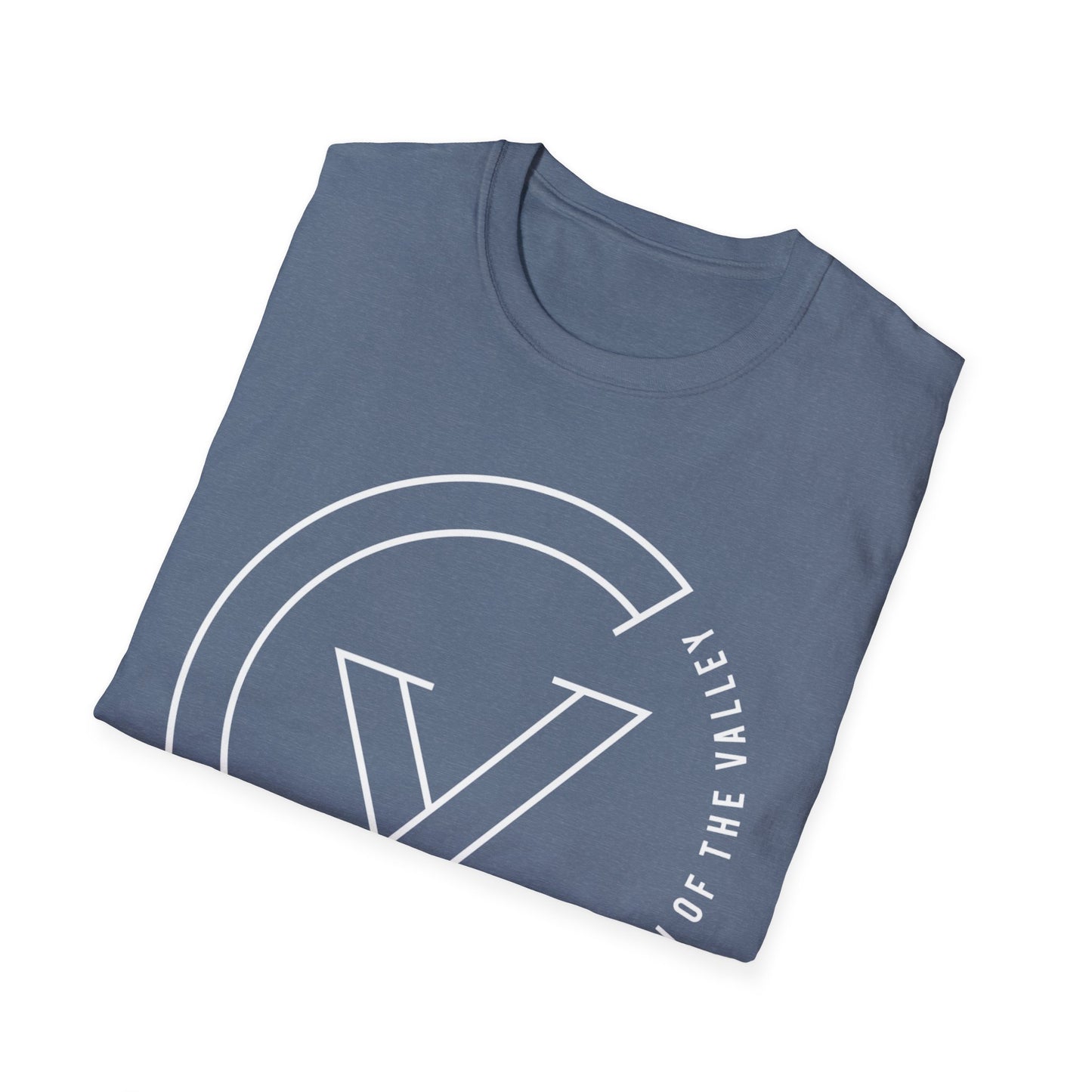 GILDAN White Logo COTV Tee
