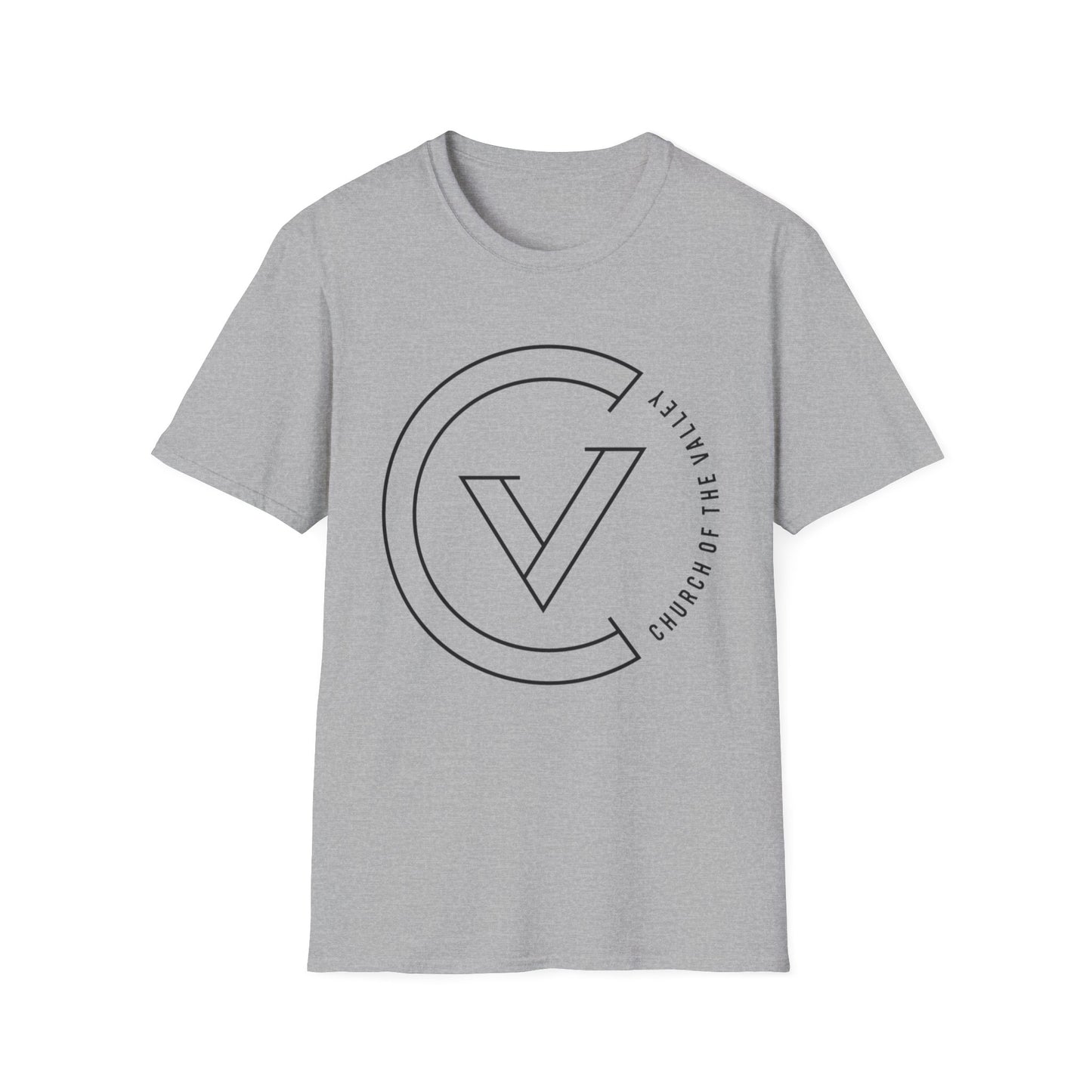 GILDAN Black Logo COTV Tee