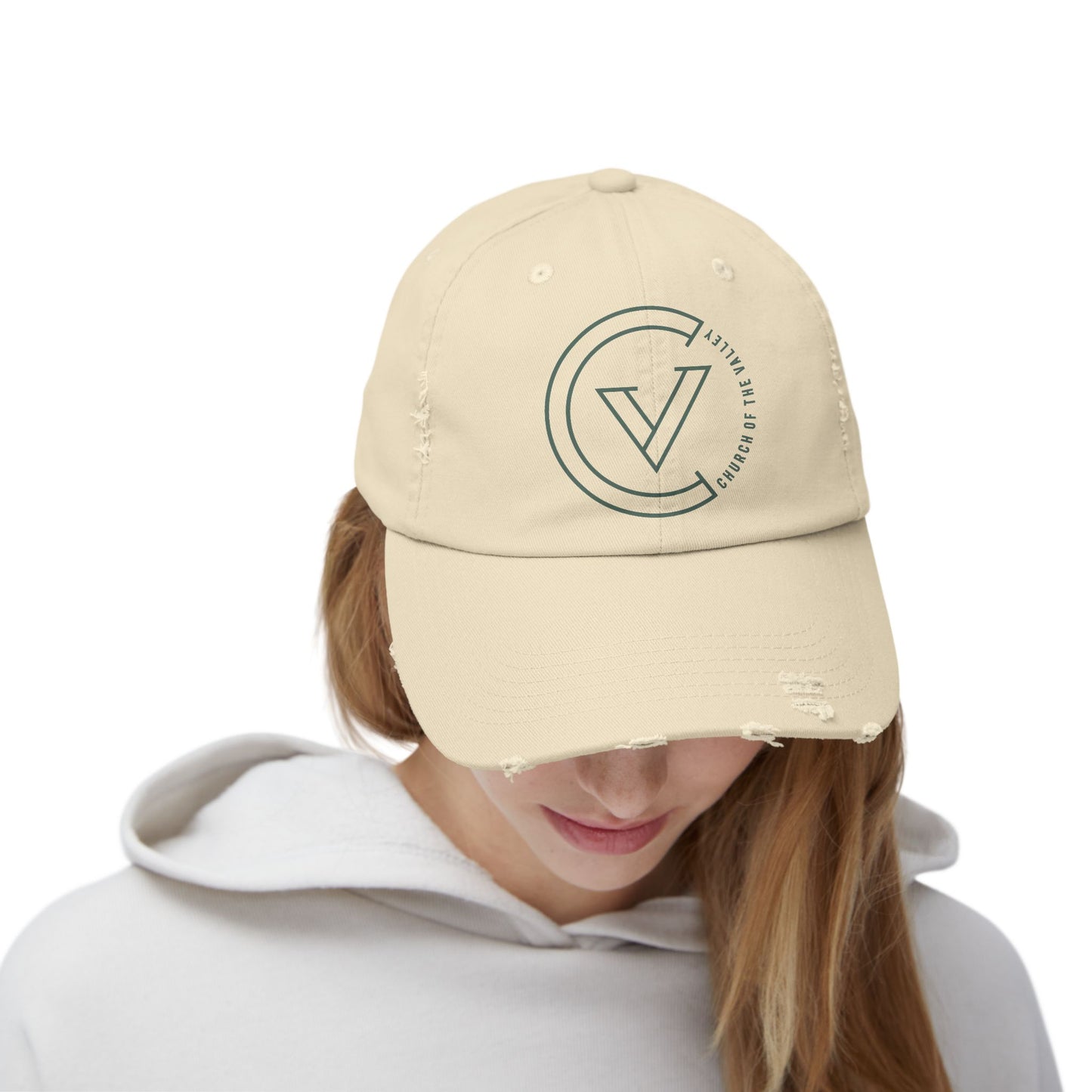 NEW COTV Distressed Cap (GRN)