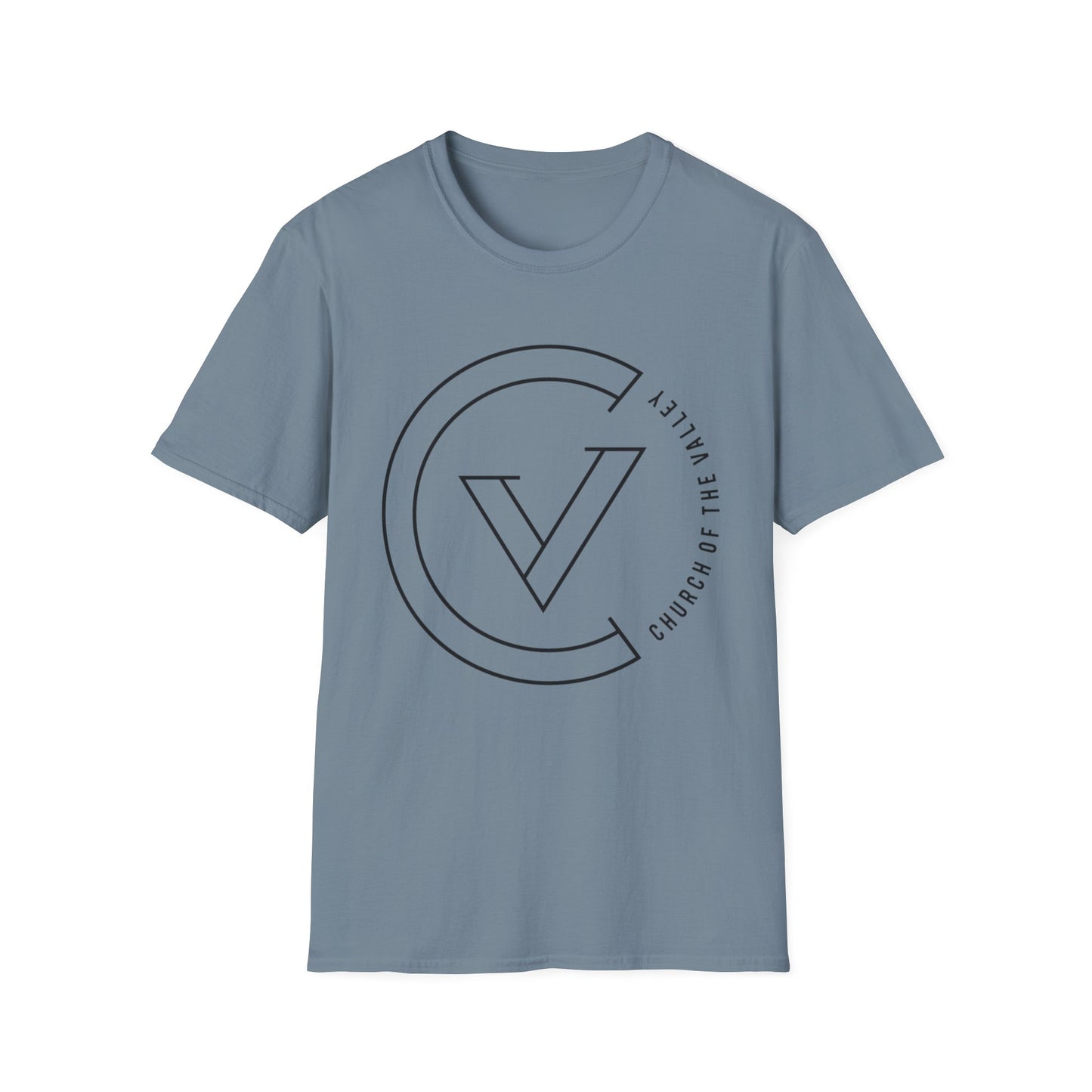 GILDAN Black Logo COTV Tee