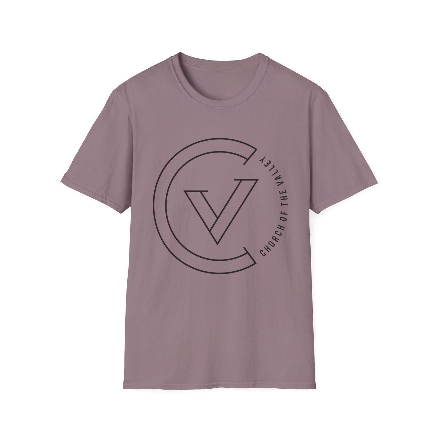 GILDAN Black Logo COTV Tee