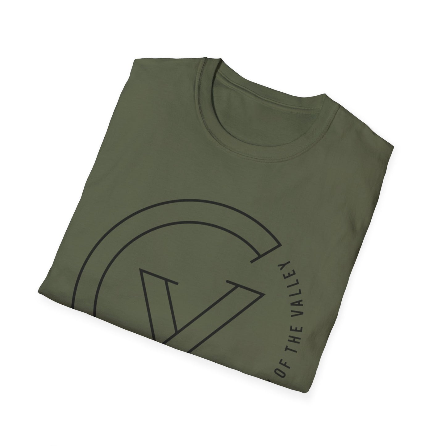 GILDAN Black Logo COTV Tee