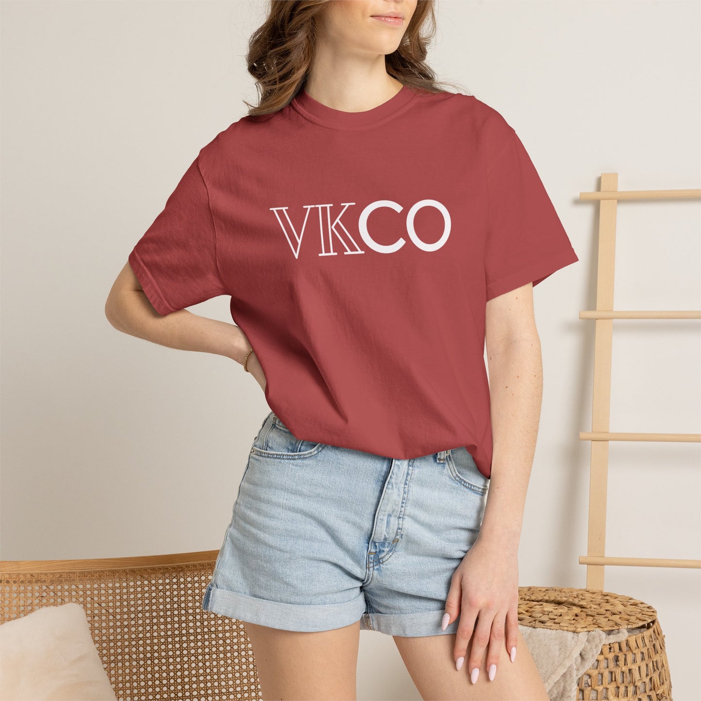 Classic White T-Shirt — Garment-Dyed Crew Tee