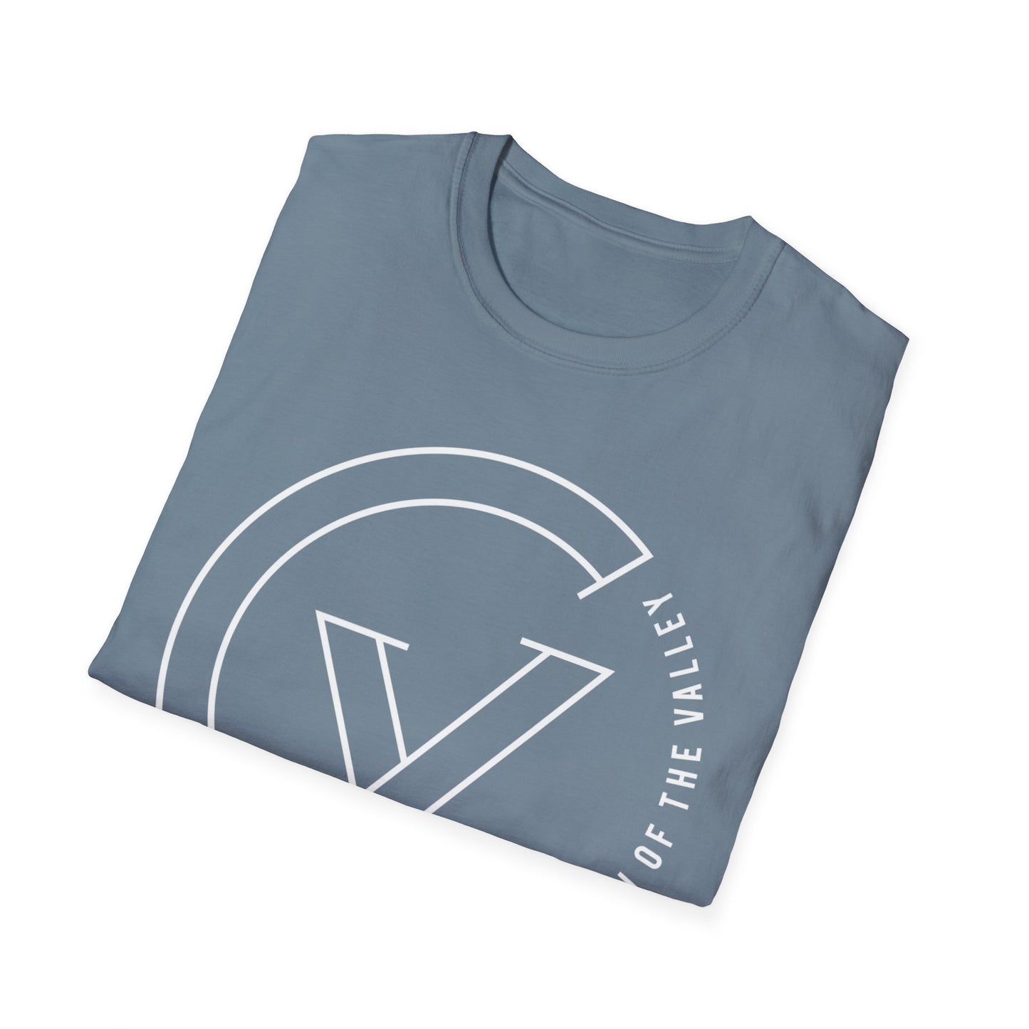 GILDAN White Logo COTV Tee