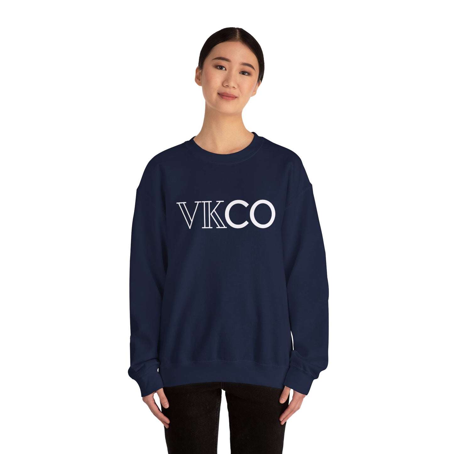 Classic White Crewneck Sweatshirt