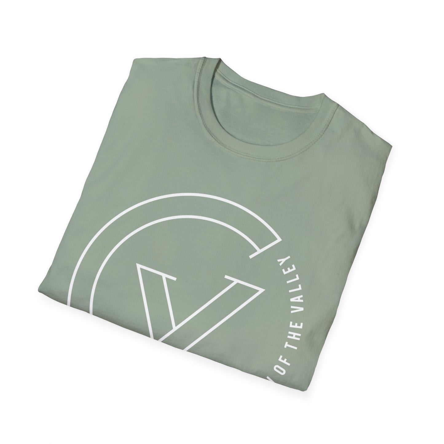 GILDAN White Logo COTV Tee
