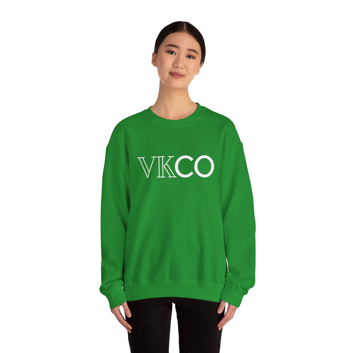 Classic White Crewneck Sweatshirt