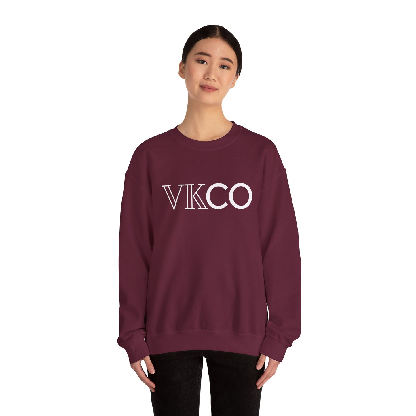 Classic White Crewneck Sweatshirt
