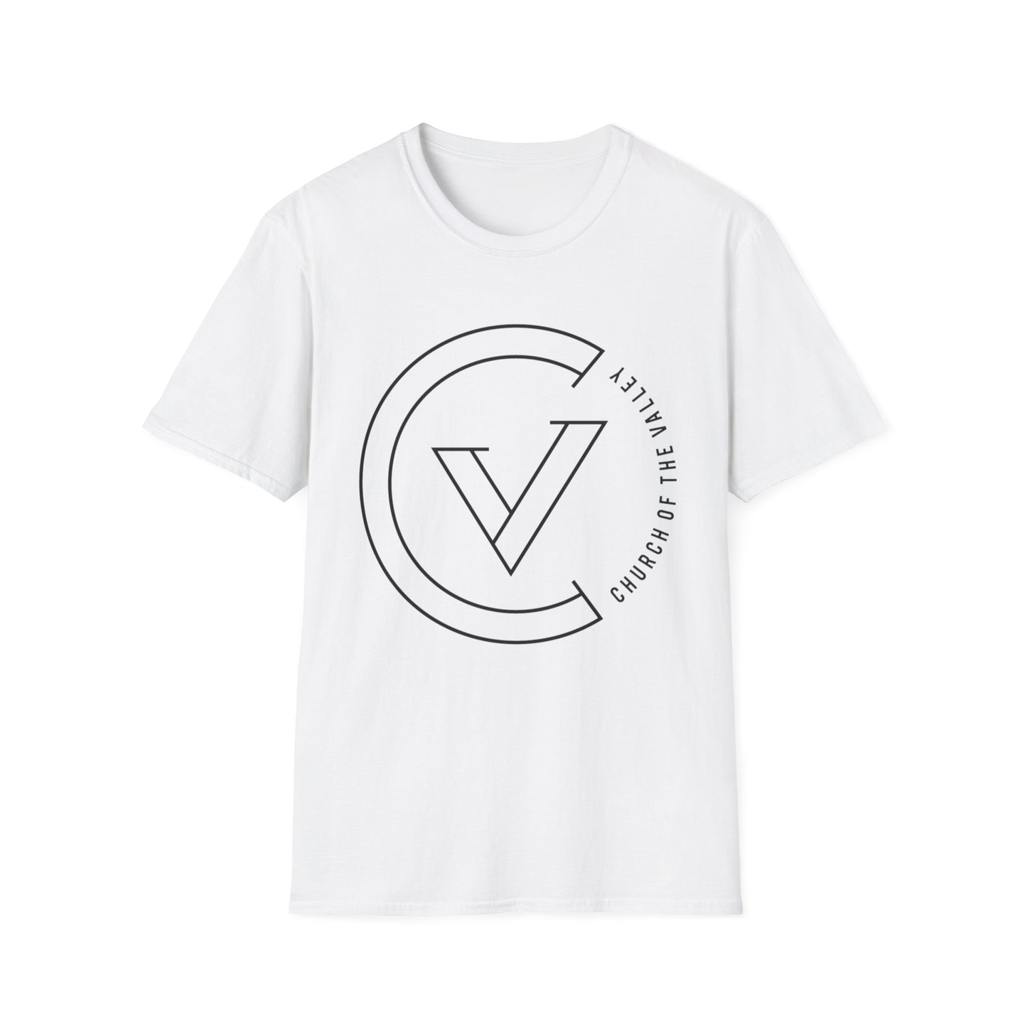 GILDAN Black Logo COTV Tee