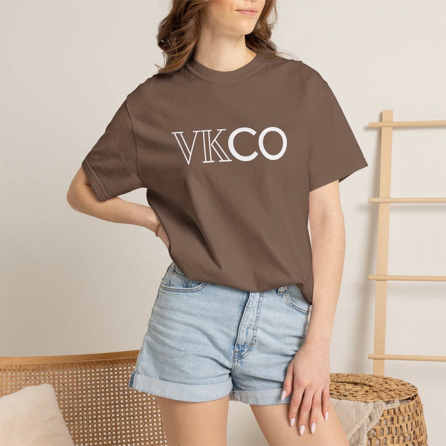 Classic White T-Shirt — Garment-Dyed Crew Tee