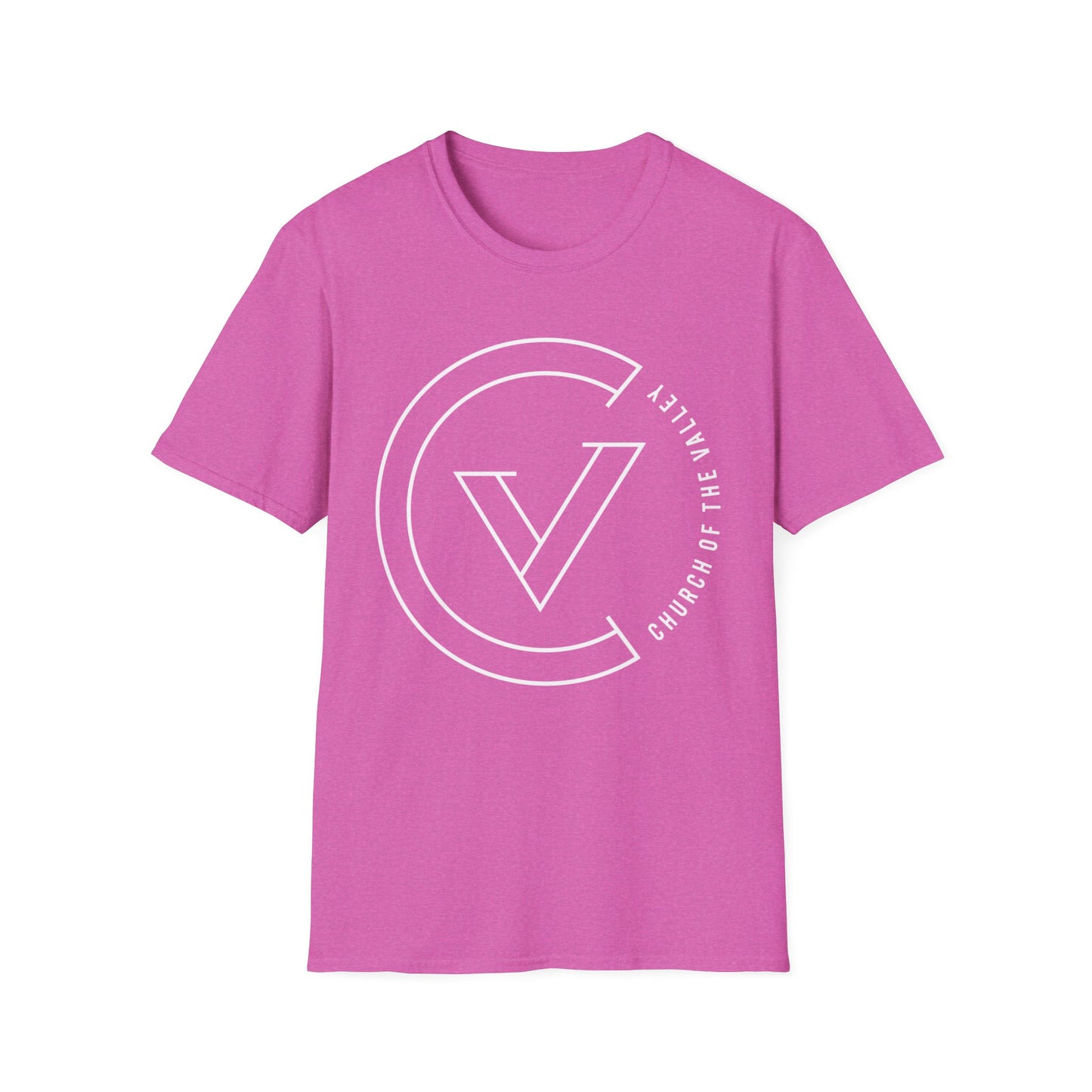GILDAN White Logo COTV Tee