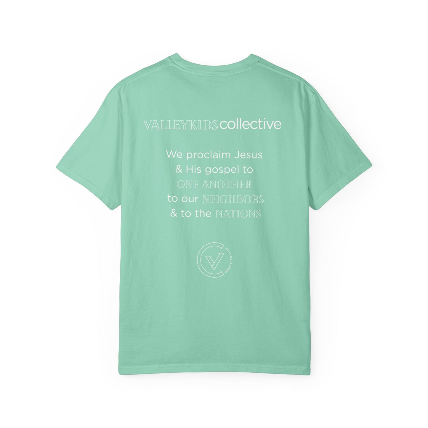 Classic White T-Shirt — Garment-Dyed Crew Tee