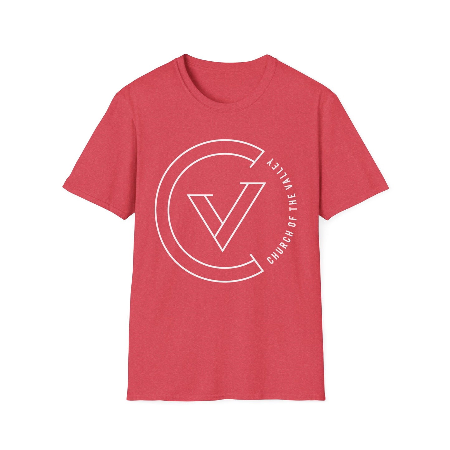 GILDAN White Logo COTV Tee