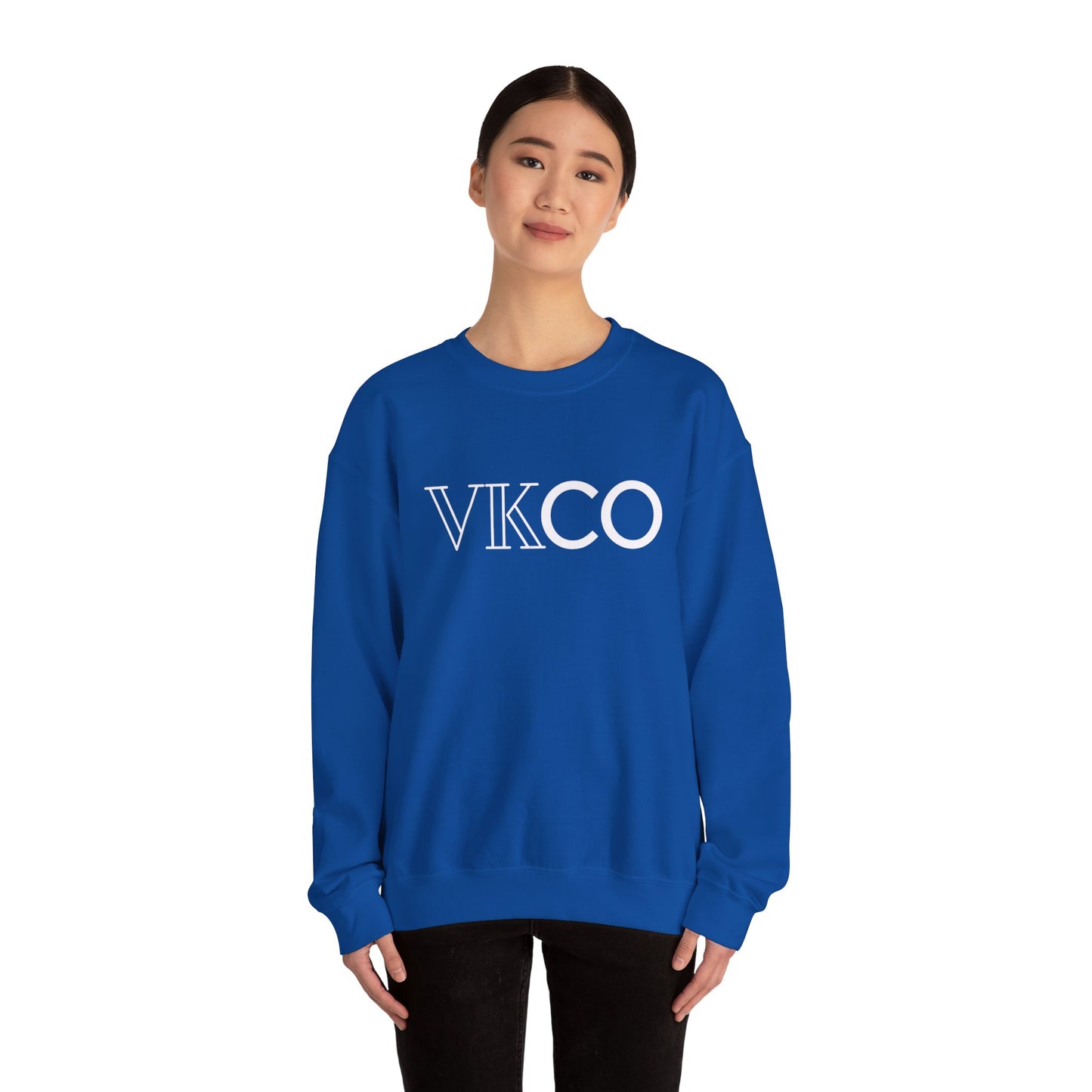 Classic White Crewneck Sweatshirt