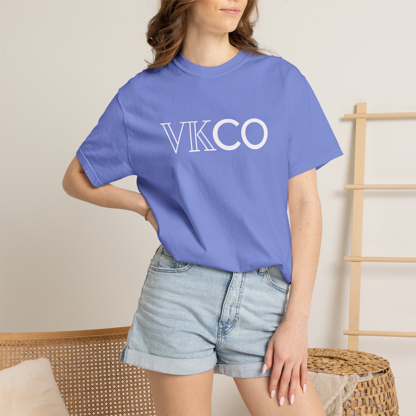 Classic White T-Shirt — Garment-Dyed Crew Tee