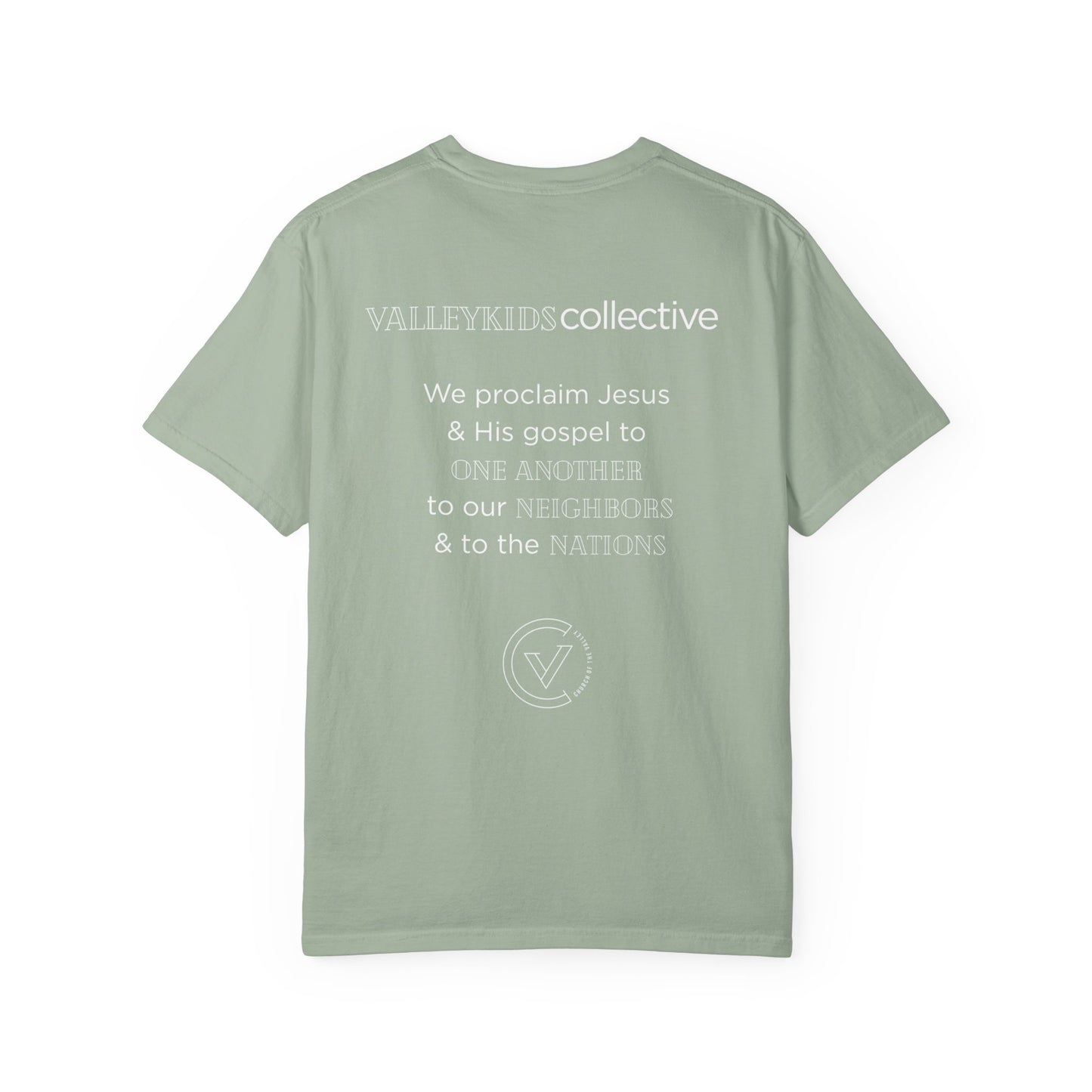 Classic White T-Shirt — Garment-Dyed Crew Tee