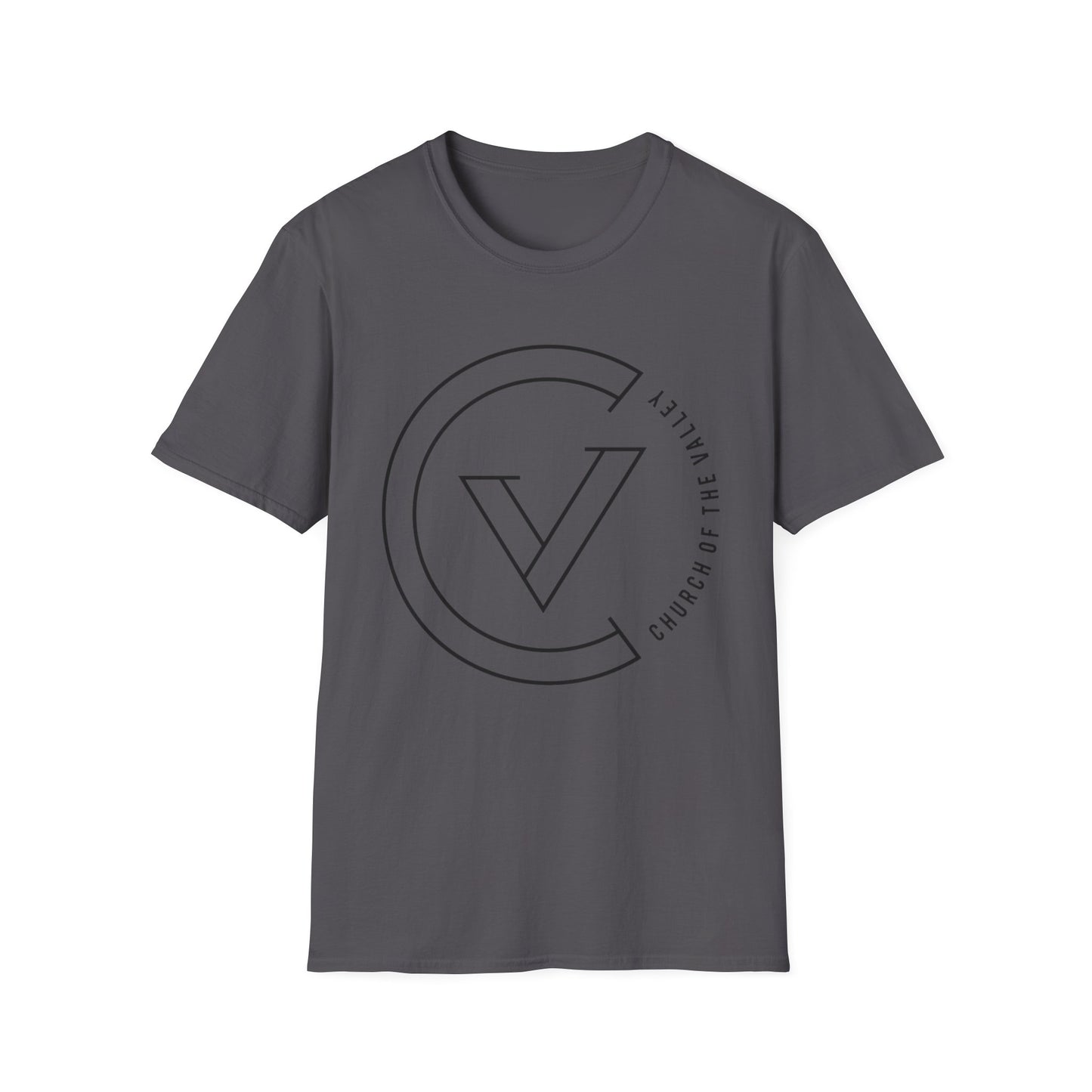GILDAN Black Logo COTV Tee